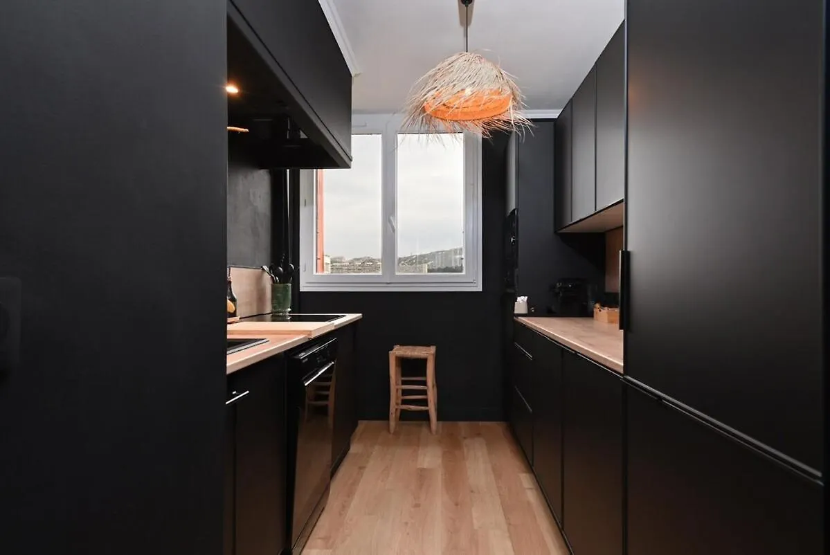 Koenig - T3 De Standing Avec Balcon Parking Et Vue Apartment Marseille 0*,