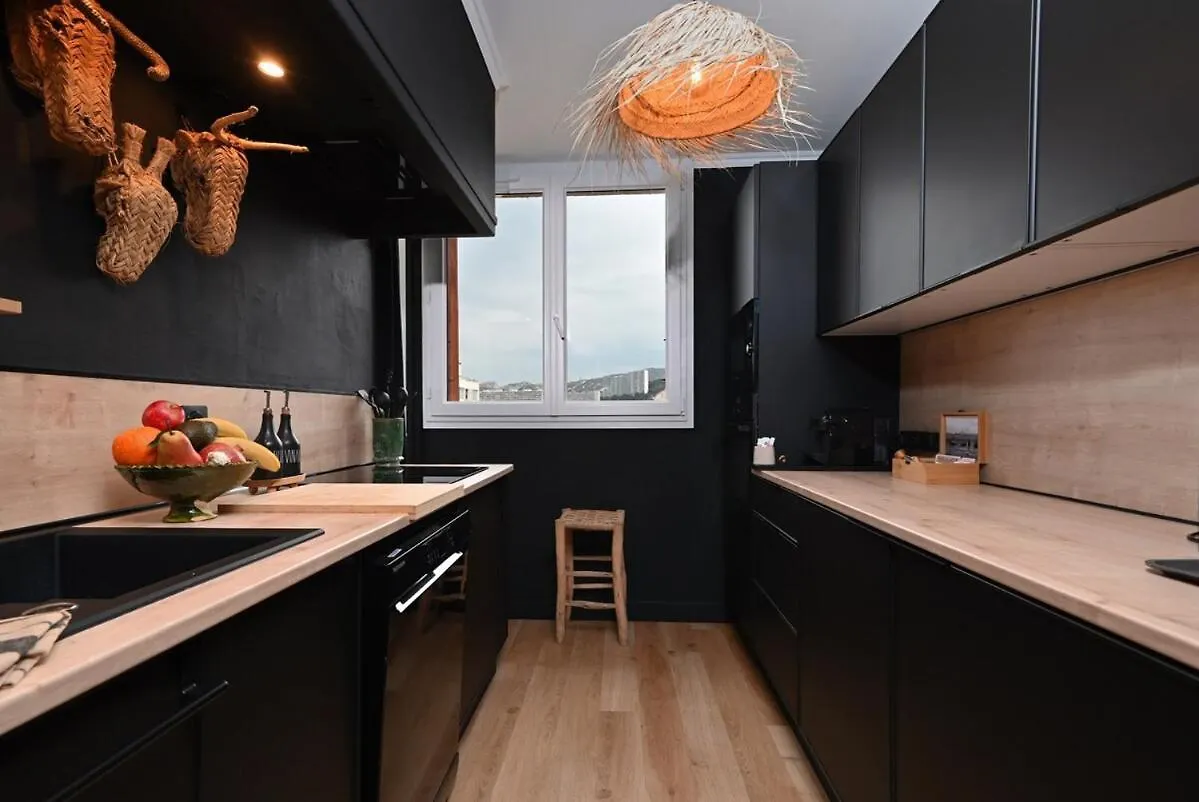 Appartamento Koenig - T3 De Standing Avec Balcon Parking Et Vue Marsiglia